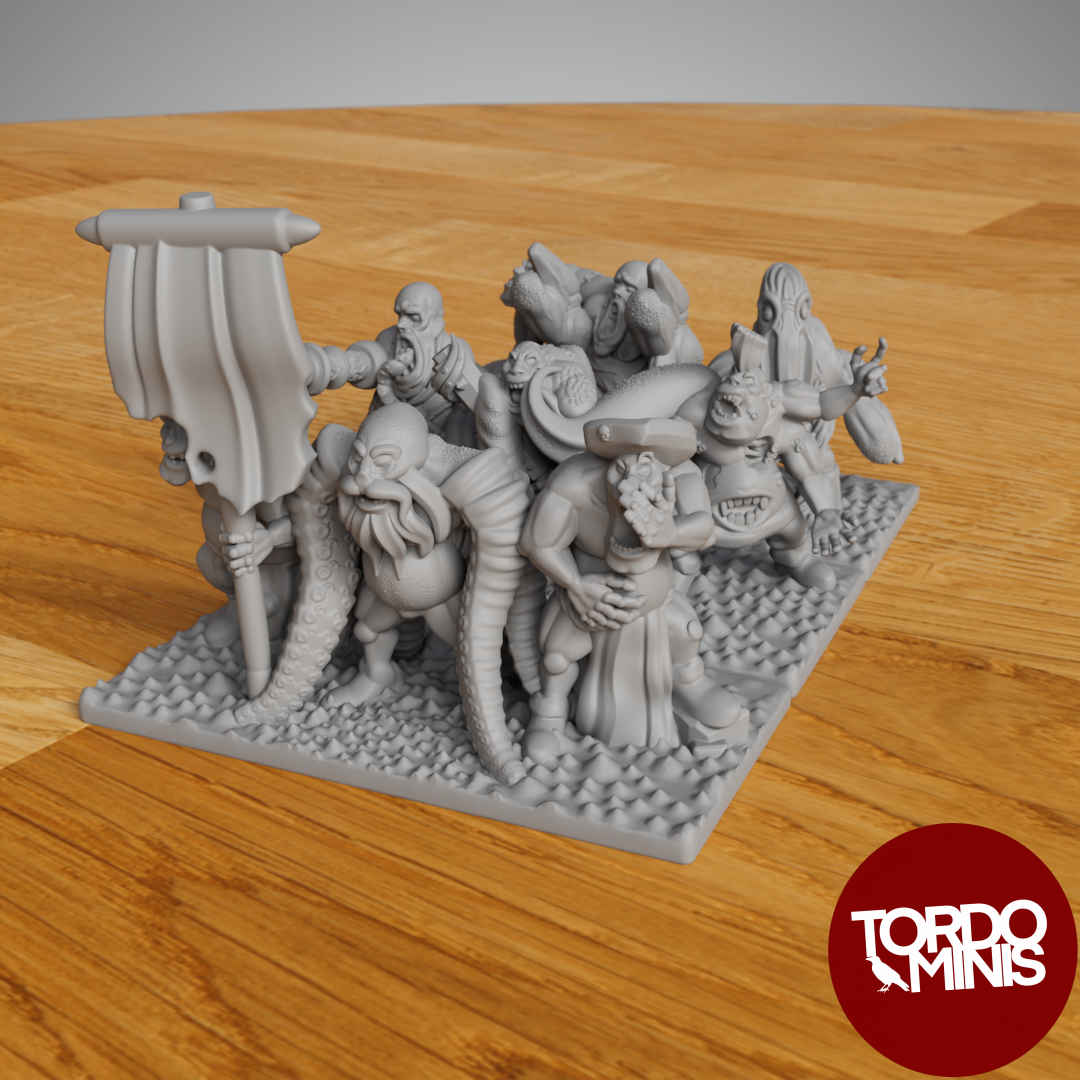 Blood and rum: Zombie ogre pirates (10mm)
